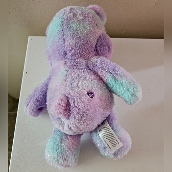 2022 Care Bears 14" 40th Anniversary Care-a-Lot Bear Plush Toy - Picture 5 of 7